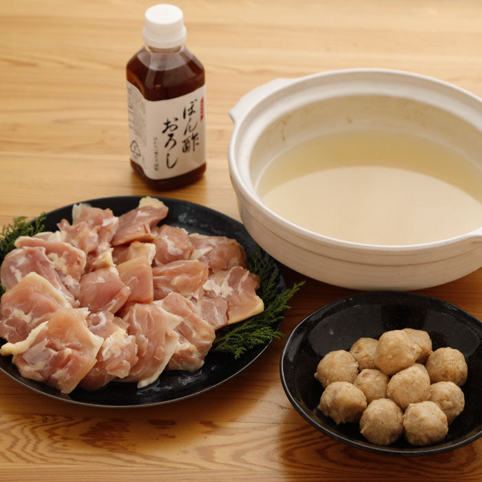 はかた一番どり水炊きセット和　4、5人前セット