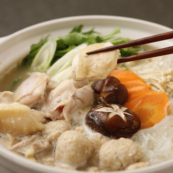 はかた一番どり水炊きセット彩　2，3人前セット